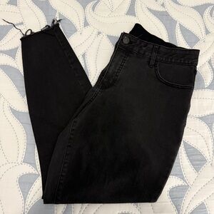 Ava & Viv Mid-Rise Black Skinny Jeans